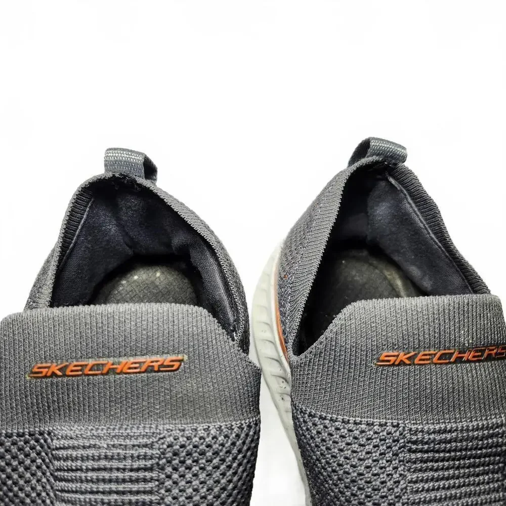 Skechers Men's Matera 2.0 Hypra Slip-on Walking Sneakers Gray Size 11.5